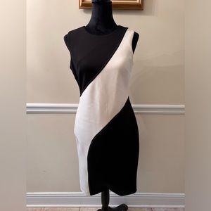 Black and white Calvin Klein dress size 6